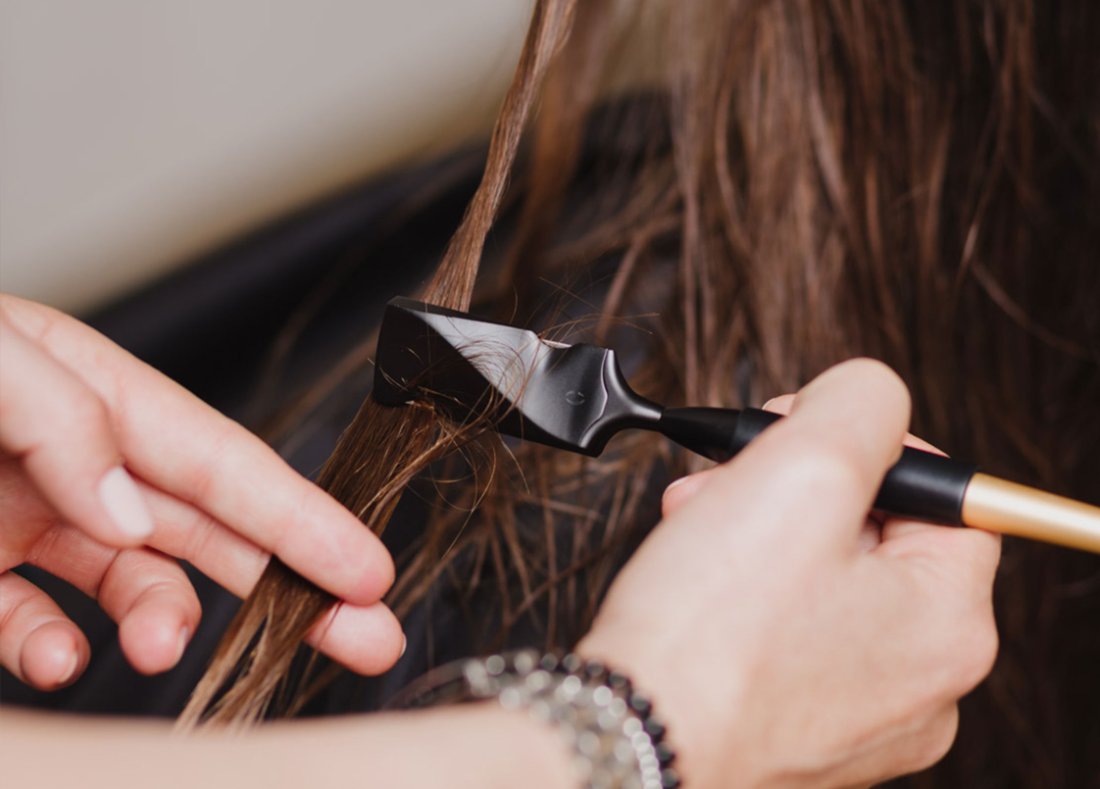 Calligraphy Cut Technik im Friseurteam Ricker